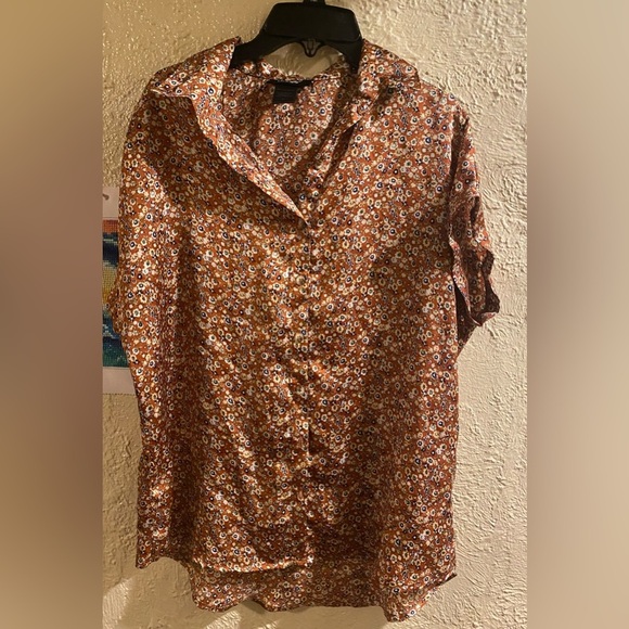 Just Polly Button down shirt - Picture 1 of 2